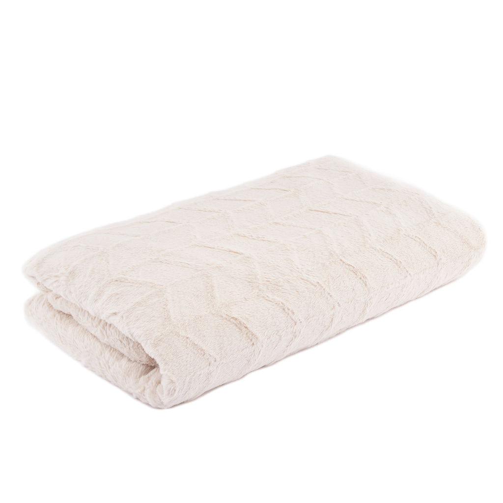 Isselle Stowe Faux Fur Throw - Queen