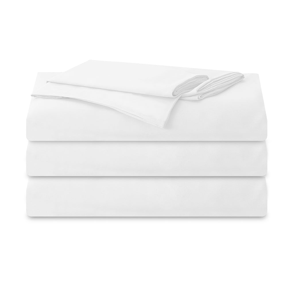 Isselle Auden Bed sheet set & duvet cover | White Ivory