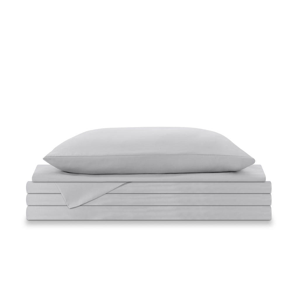 Isselle Beaufort Bed sheet set & duvet cover | Grey Slate