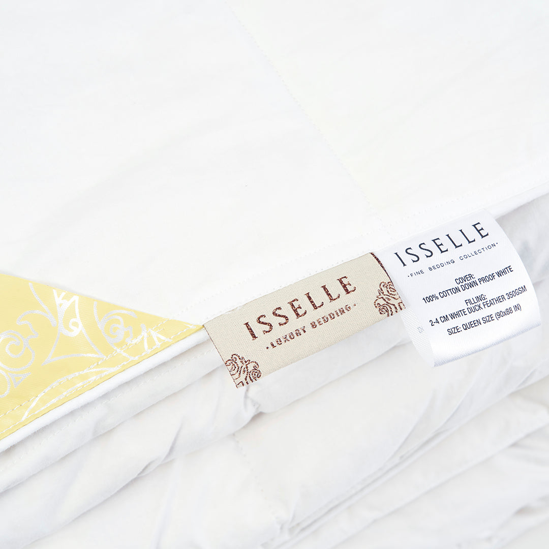 Isselle Grosvenor Duck Feather Duvet - Queen