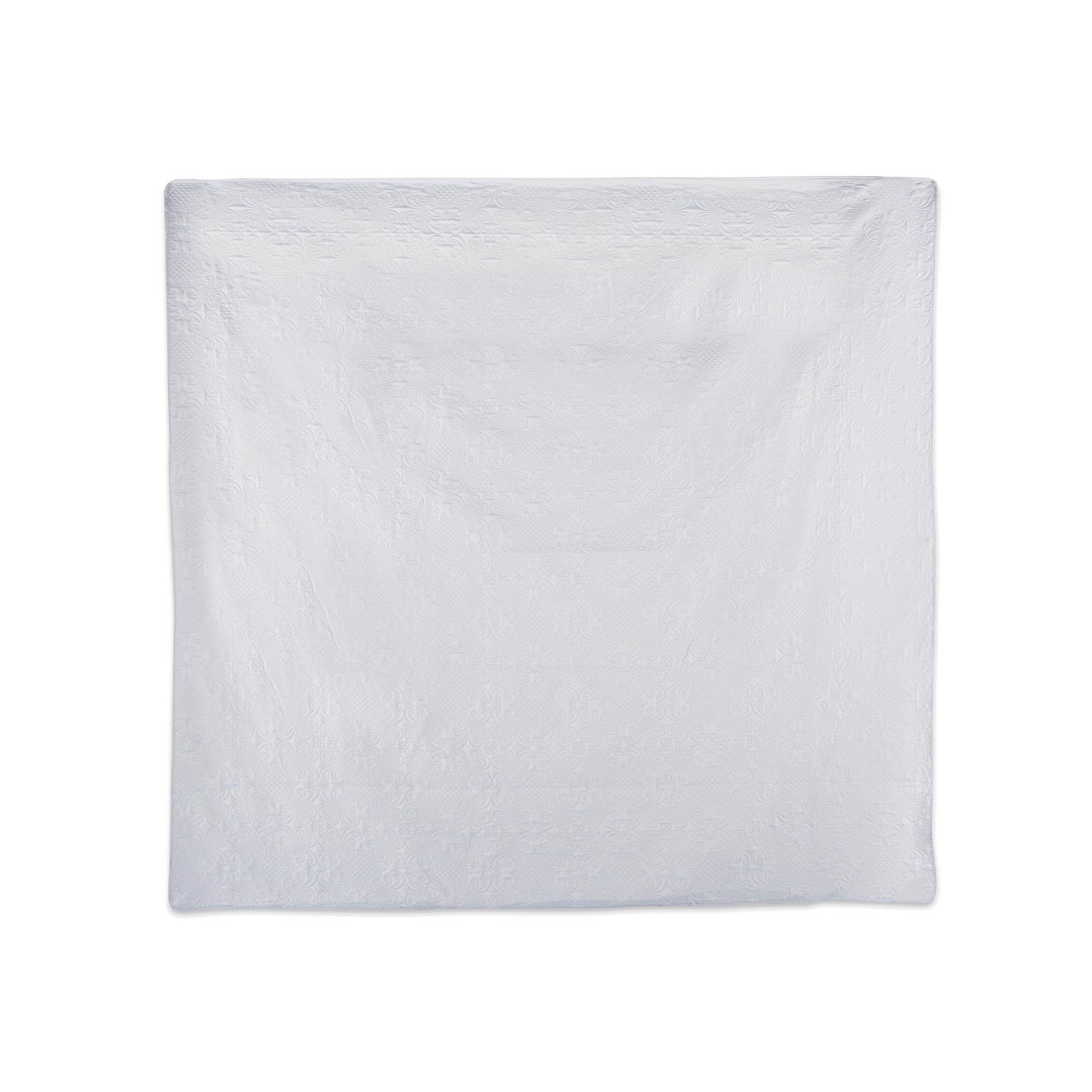 Isselle Derby Coverlet and Pillow Sham Set | Grey Slate (Queen Size)