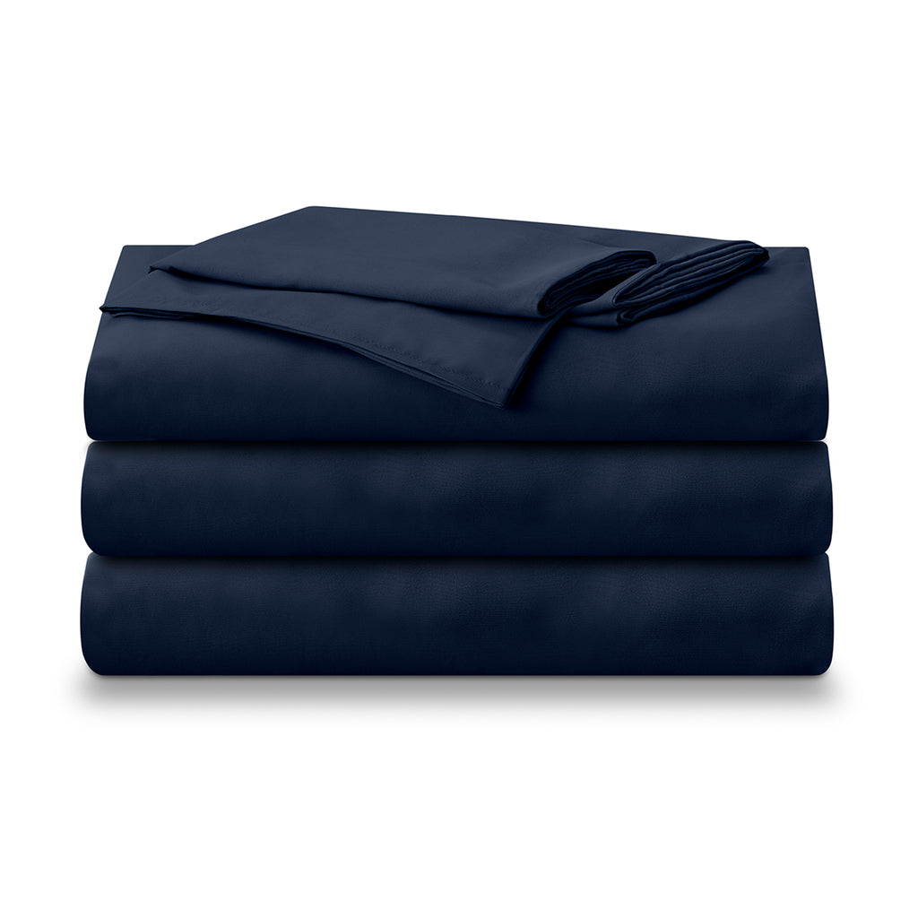Isselle Auden Bed sheet set & duvet cover | Midnight Blue