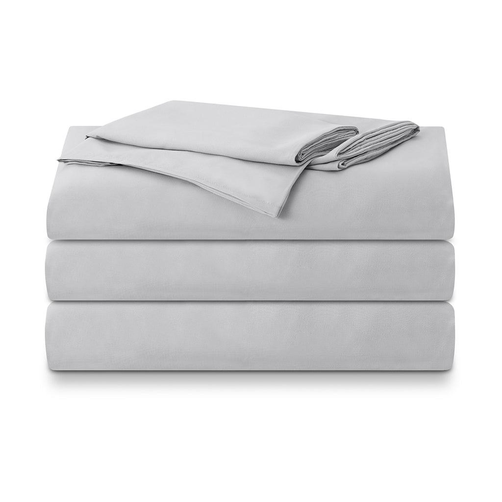 Isselle Auden Bed sheet set & duvet cover | Grey Slate